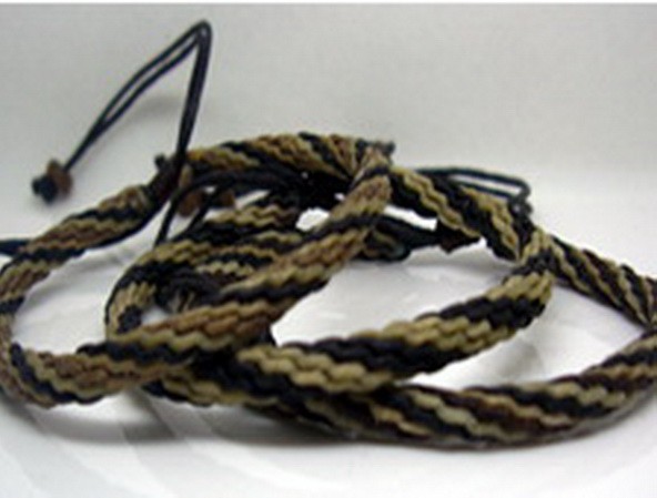 AB067 Armbänder aus gewachstem Band zum binden