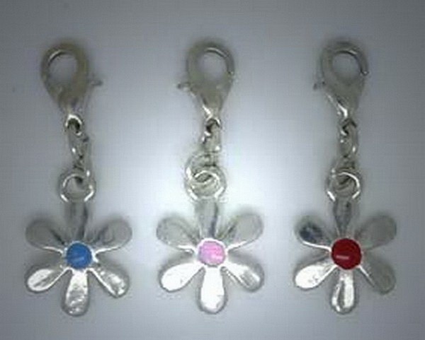 CC009 Charms, Anhänger Blumen gem.