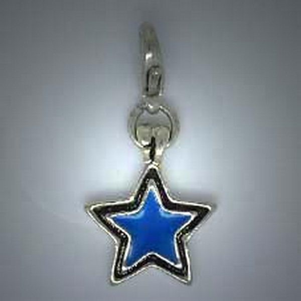 CC012 Charms, Anhänger Stern blau