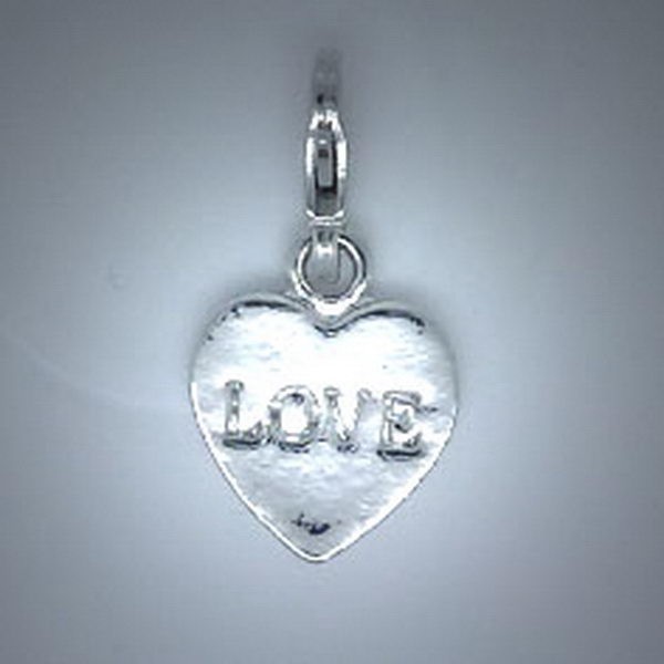 CC036 Charms, Anhänger Herz Love