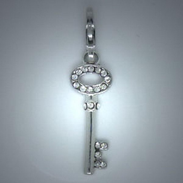 CC057 Anhänger Schlüssel m. Strass