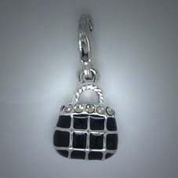 CC058 Anhänger Handtasche mit Strass