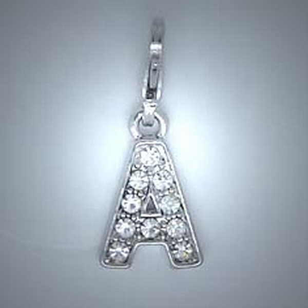 CC_A  Charms, Anhänger Buchstabe A
