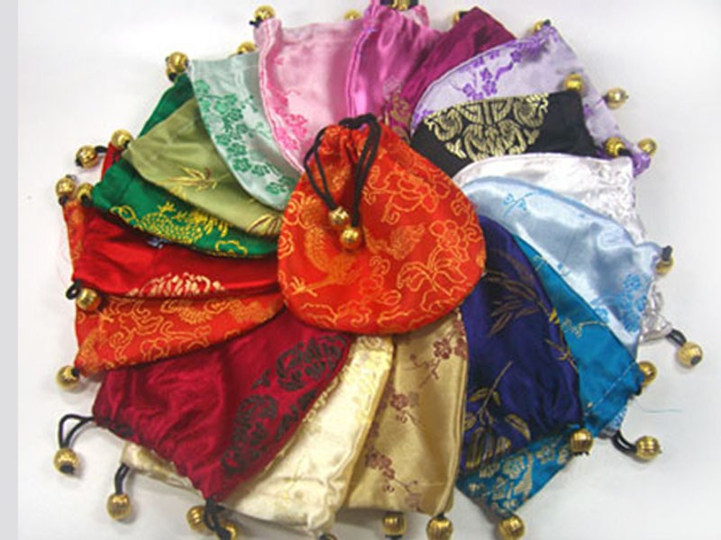 Beutel aus Chinabrokat