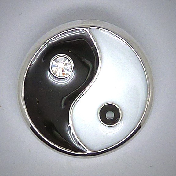 CH005 Schmuck Druckknöpfe Ying Yang