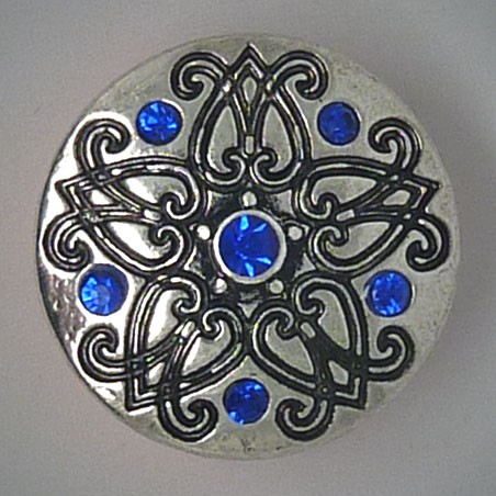 CH122 - Schmuck Druckknöpfe Celtic Flower