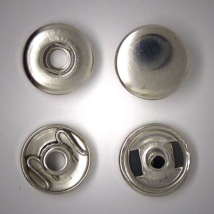 CHD002 - Druckknopf Rohlinge für MINI Schmuck Druckknöpfe