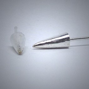 OS184 Ohrstecker aus Silber - Spike gr.
