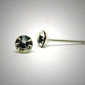 OS141 Ohrstecker aus Silber Stein kristal m.