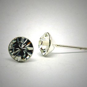 OS151 Ohrstecker aus Silber Stein kristal gr.