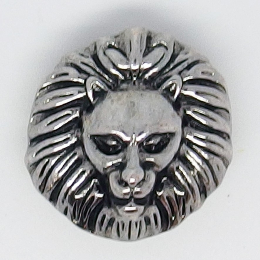  CH270 - Schmuck Druckknöpfe, Löwenkopf