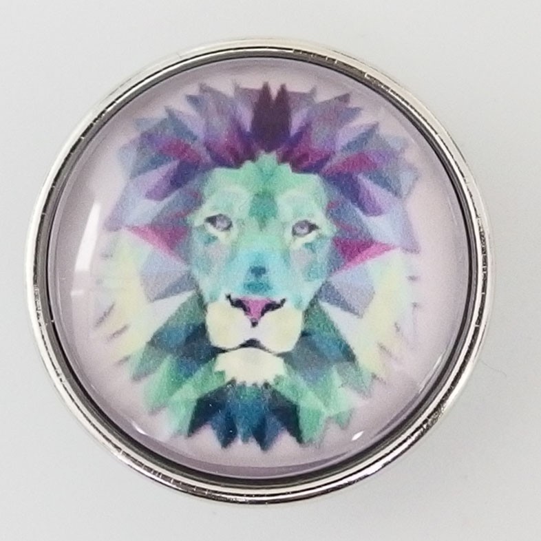 CH056 - Schmuck Druckknöpfe Löwenkopf