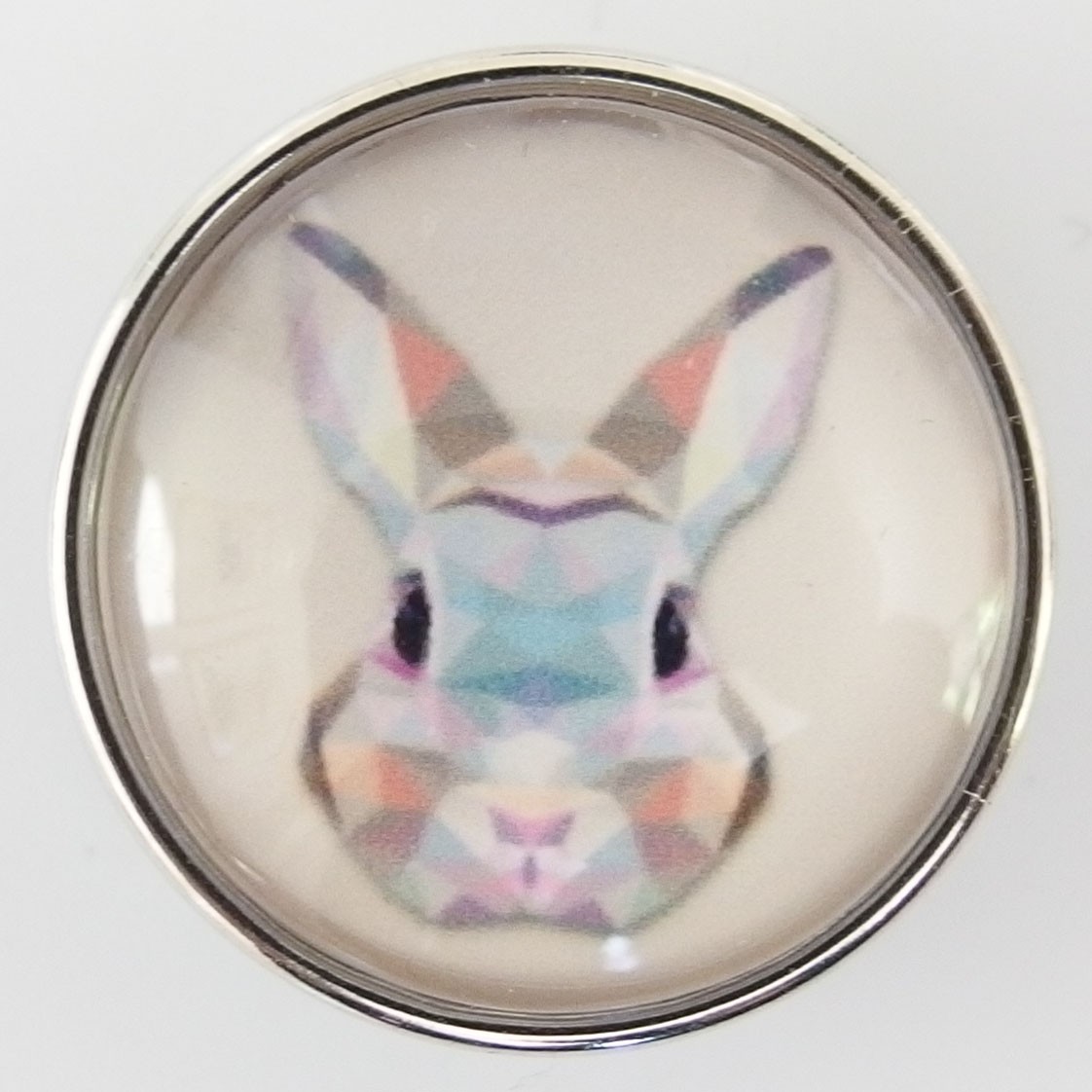 CH050 - Schmuck Druckknöpfe Hasenkopf