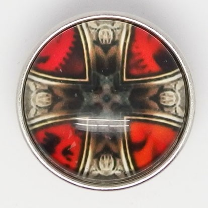 CH266 - Schmuck Druckknöpfe, Kreuz
