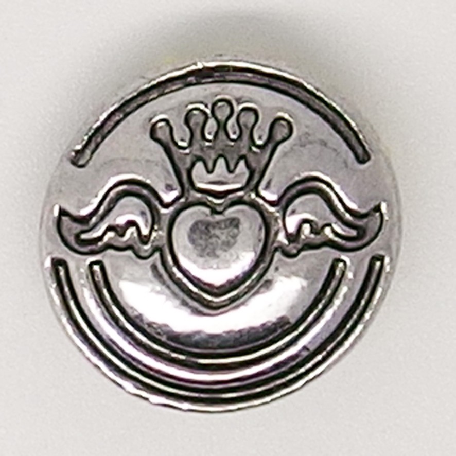 CHM059 - MINI Schmuckdruckknöpfe Claddagh 