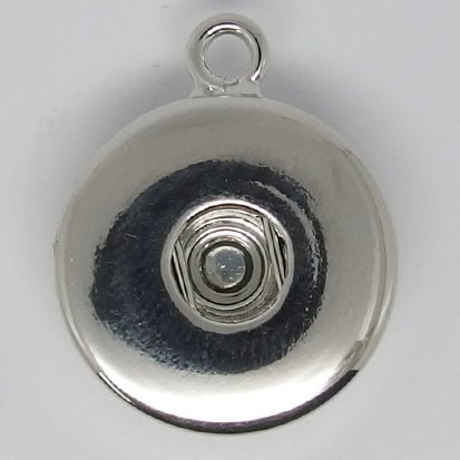 CHZ002 - Zwischenteil mit einer Ösen für Schmuck Druckknöpfe
