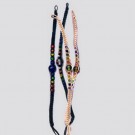AB018 Armbänder Makramee Glas bunt