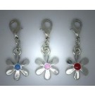 CC009 Charms, Anhänger Blumen gem.