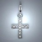 CC060 Anhänger Kreuz Strass
