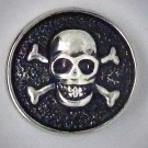 CH095 - Schmuck Druckknöpfe Totenkopf
