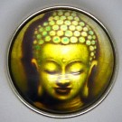 CH259 - Schmuck Druckknöpfe, Buddhakopf 