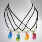 PL009 Ketten Giraffen aus Kunststoff