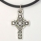 KC022 - Modeschmuck Ketten keltisches Kreuz kl.