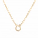  KB002 - Modeschmuck Ketten Lucky HorseShoe ( Hufeisen )