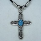 MK007 Ketten Kreuz mit Stein