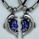 MK024 Ketten Best friends Delfin geteilt