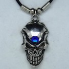 MK102 Kette Totenkopf m. Stein