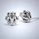 OS029 Ohrstecker aus Silber Frosch gr.