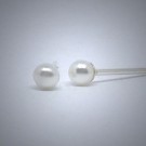 OS181 Ohrstecker aus Silber - Perle