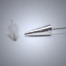OS184 Ohrstecker aus Silber - Spike gr.