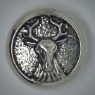CH130 Schmuck Druckknöpfe Hirschkopf