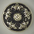  CH197 - Schmuck Druckknöpfe Blütenornament 