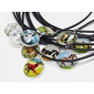 KC017 - Modeschmuck Ketten Pferde