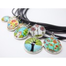 KC021 - Modeschmuck Ketten naive Natur