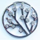  MS004 - Sammelmedallions Äste m. Steinen 33mm