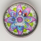 CH171a - Schmuck Druckknöpfe Mandala mit Zeichen 