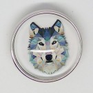  CH112 - Schmuck Druckknöpfe Wolf