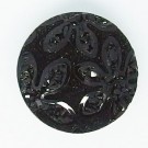         el wurde gespeichert.  CH132a - Schmuck Druckknöpfe glitzer Blüten schwarz 