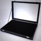 RD001 100er Ringbox mit Glasdeckel