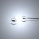 OS098 Ohrstecker aus Silber Kugel m. 