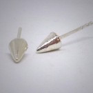 OS207 Ohrstecker aus Silber - Spike plain