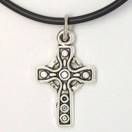 KC022 - Modeschmuck Ketten keltisches Kreuz kl.