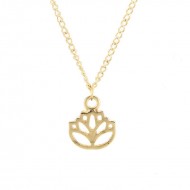 KB010 - Modeschmuck Ketten Lotus, New Beginnings ( Neubeginn )