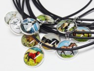 KC017 - Modeschmuck Ketten Pferde