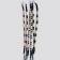 AB017 Armbänder Makramee Knochenperle schmal