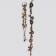 AB047 Armbänder Makramee Chinesische Münzen m. Glöckchen u. Holzperlen